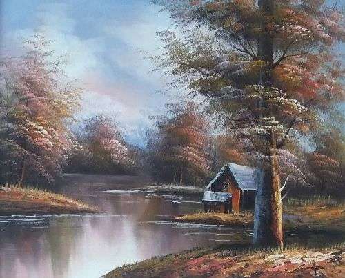 WOW !! A BEAUTIFULLY PAINTED ORIGINAL OIL ON BOARD PAINTING SIGNED BY THE ARTIST ` COOPER `