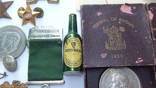 A COOL JOBLOT OF COLLECTABLES !! AFRICANA !! MILITARIA !! LIGHTERS !! MEDALLIONS !! BID FOR THE LOT