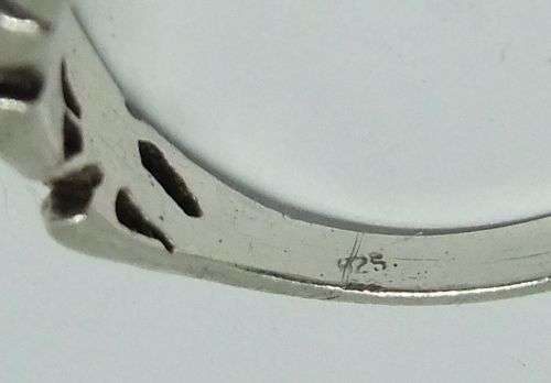 R1 START !! FOR HIM & HER !! A LOVELY FACETED STONE SET RING PLUS A WEDDING BAND !! BID FOR BOTH !!