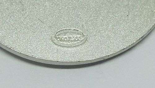 A BEAUTIFULLY DETAILED STERLING SILVER ST CHRISTOPHER PENDANT PLUS A STERLING SILVER NECKLACE !! WOW