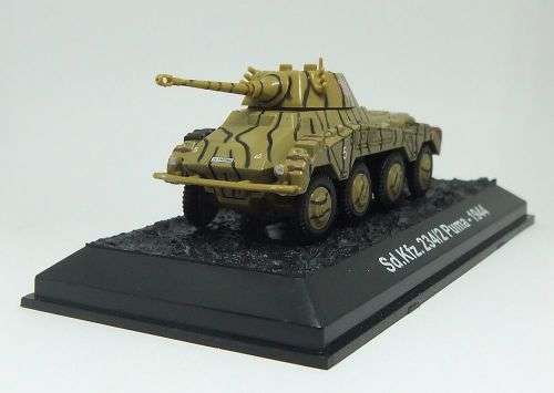 R1 START !! A HIGHLY DETAILED MODEL OF THE 1944 ` Sd.Kfz.234/2 PUMA ` MILITARY VEHICLE !!