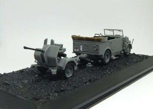 R1 START !! A HIGHLY DETAILED MODEL OF THE STEYR 1500/AO1 + 2CM FLAK 38 - 1943 MILITARY VEHICLE !!