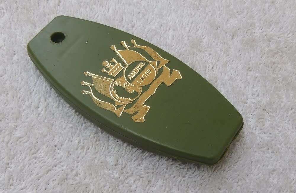 VINTAGE BOTTLE OPENER - AMSTEL LAGER ADVERTISING