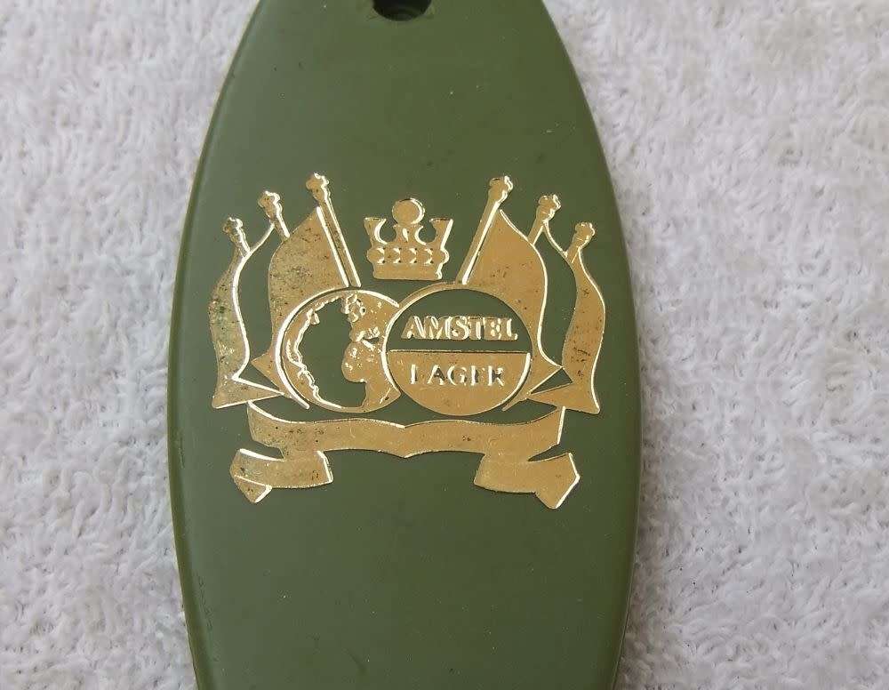 VINTAGE BOTTLE OPENER - AMSTEL LAGER ADVERTISING