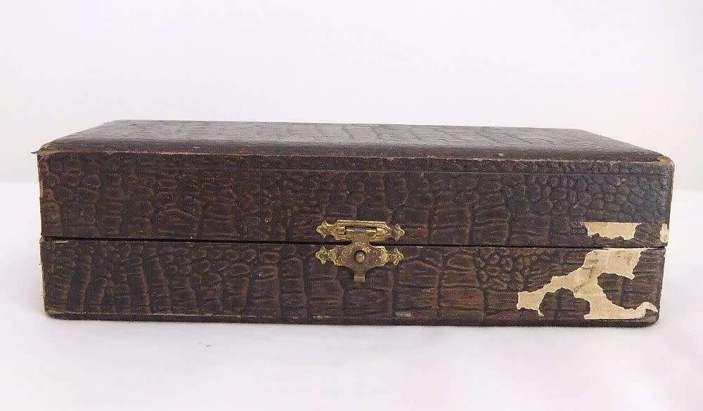 ULTRA RARE !! AN EARLY 20TH CENTURY JEWELERS / WATCHMAKERS TOOL IN ORIGINAL CASE !! HIGH VALUE !!