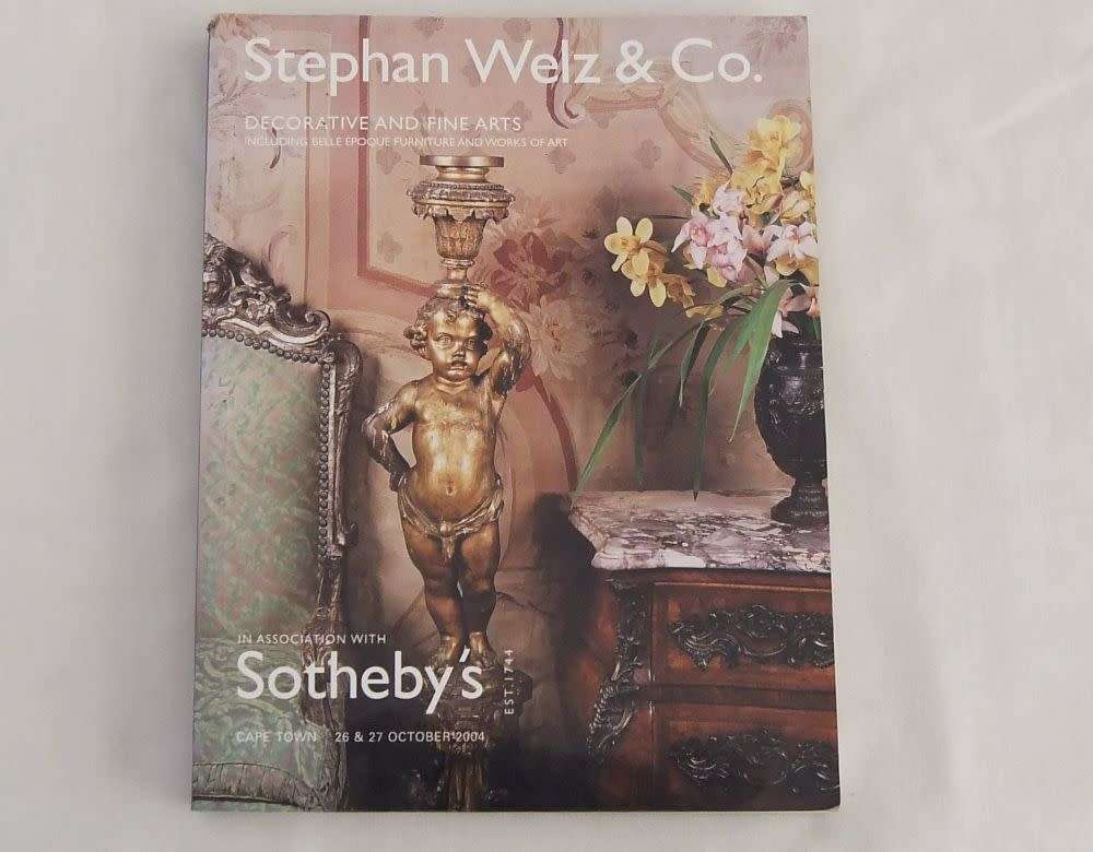 Book - Stephan Welz & Co antique auction catalogue