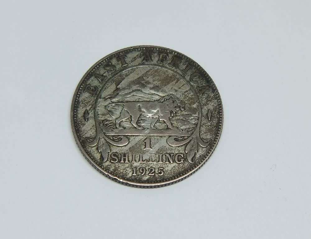 Not seen often ...A 1925 British East Africa silver coin