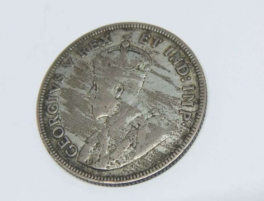 Not seen often ...A 1925 British East Africa silver coin