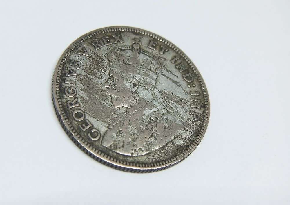 Not seen often ...A 1925 British East Africa silver coin
