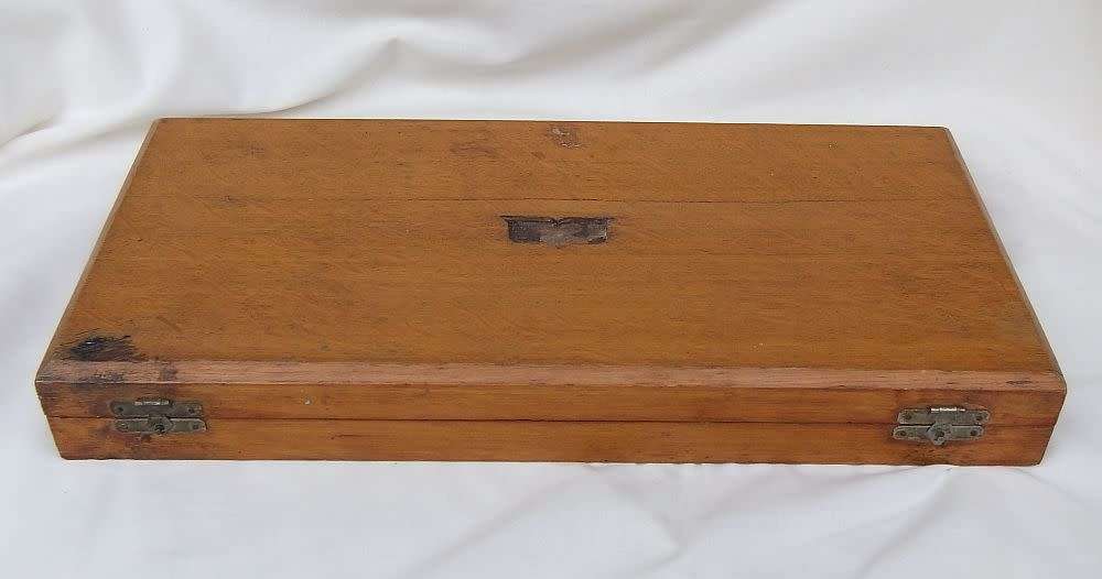 An antique wooden box with many interesting items to use and enjoy , lots of history here ...