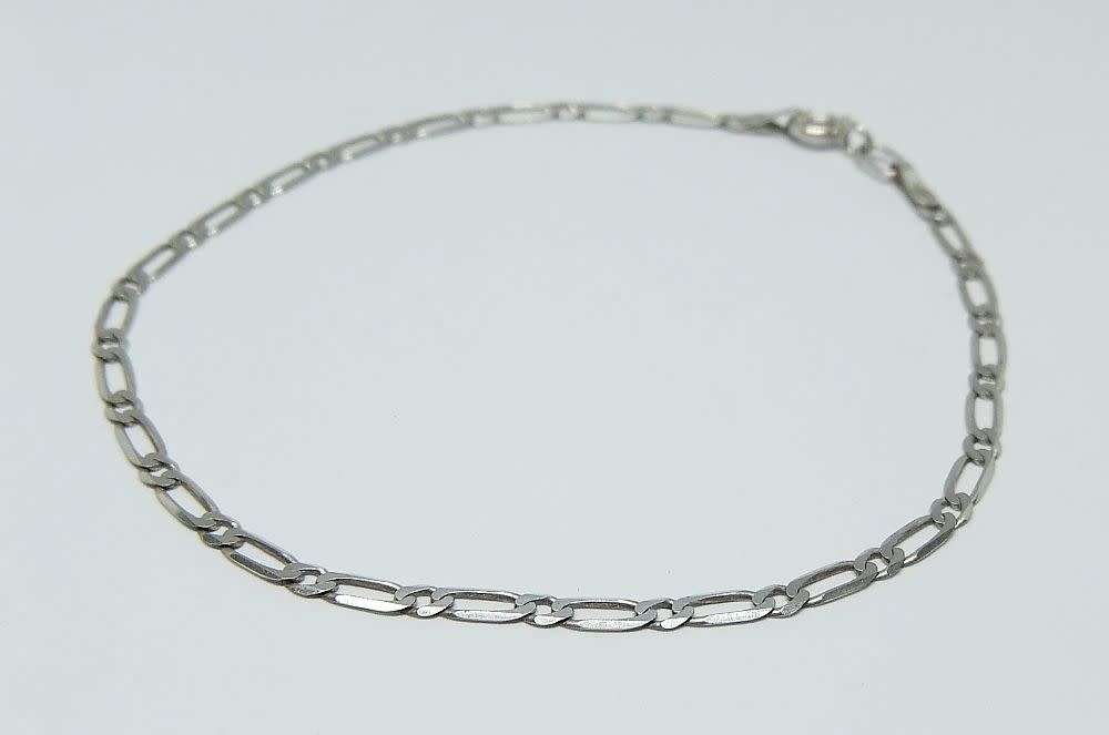 A pair of sterling silver spiral earrings and a sterling silver bracelet - Bid for both