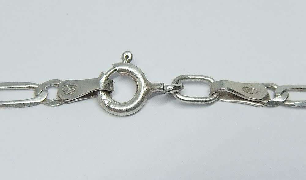 A pair of sterling silver spiral earrings and a sterling silver bracelet - Bid for both