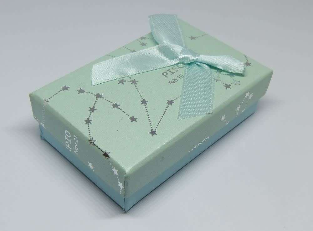 A genuine sterling silver necklace with mabe pearl pendant + sterling silver heart motif ring