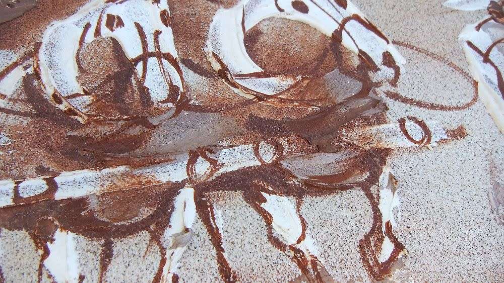 An original but unsigned Parisian themed oil painting by well known artist Boris Chezar