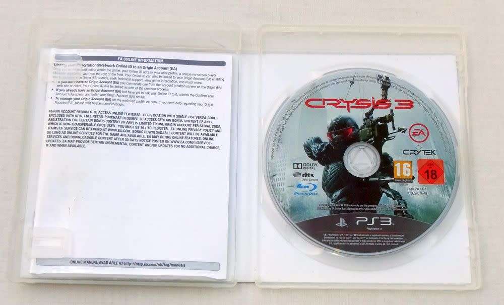 Playstation 3 Game - CRYSIS 3