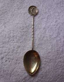 HALLMARKED SILVER BOWLS TEASPOON