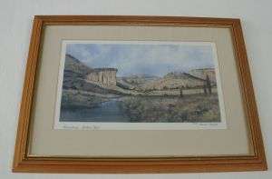 ART PRINT OF BRANDWAG GOLDEN GATE - SIGNED AND NUMBERED BY ARTIST LOUIS AUDIE
