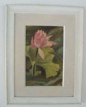 OIL ON BOARD BY GERDA OERDER - WIFE OF FRANS OERDER