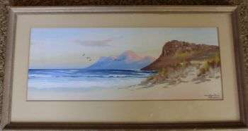 WATERCOLOR BY H ANDERSON - VERY COLLECTABLE - LISTED ON ARTPRICE