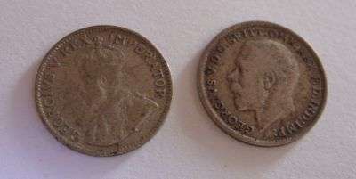 ONE SA TICKEY / ONE BRITISH TICKEY - POSTAGE R20