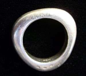 AWESOME ORIGINAL COCO CHANEL STERLING SILVER RING - POSTAGE R50 WITH INSURANCE - STATUS ITEM !!!