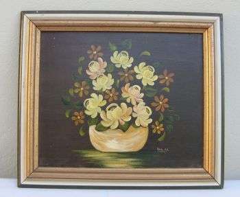 OIL ON BOARD - POSTAGE AND PACKAGING R50