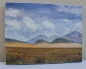 OIL ON CANVAS - ROBERTSON ARTIST AMANDA DU PLESSIS - POSTAGE AND PACKAGING R50