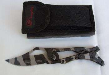 CSR CAMO POCKET KNIFE WITH POUCH - POSTAGE ONLY R25