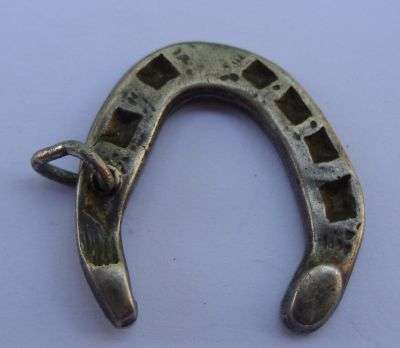 STERLING SILVER HALLMARKED PENDANT - AFRIKAANS GELUK ( GOOD LUCK ) - POSTAGE R30