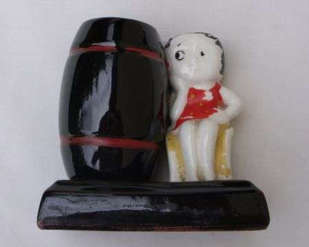 BETTY BOOP 1930S STYLE HOLDER - NEEDS TLC ( PAINT ) - POSTAGE R40