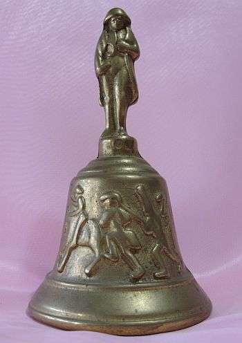 PROUD NAPOLEON BRASS BELL - POSTAGE R40