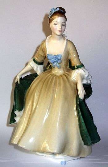 BEAUTIFUL FLAWLESS ELEGANCE ROYAL DOULTON LADY FIGURE - POSTAGE R40 - R1500 VALUE !!!!