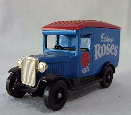 A CADBURYS ADVERTISING DIE CAST METAL VAN BY LLEDO - POSTAGE R30