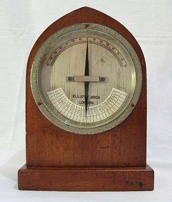 A very very very OLD OHMMETER by ELLIOT BROS LONDON - HIGHLY COLLECTABLE !!!
