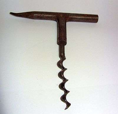 A VERY OLD CORKSCREW