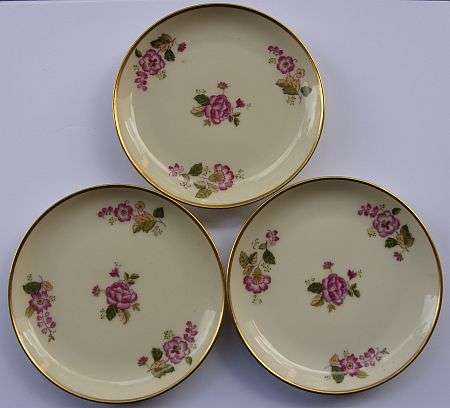 3 VERY PRETTY ROSENTHAL PIN TRAYS