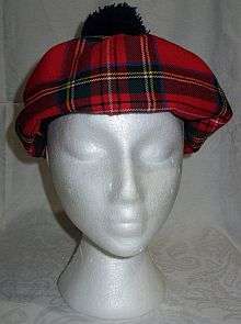 A vintage Scottish cap - made in Scotland , secondhand but classic
