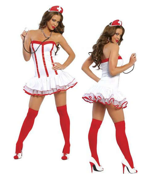 SEXY NURSE OUTFIT INCLUDES 5 ITEMS!!!!