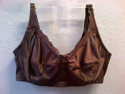 SOFT & COMFORTABLE BROWN BRA - SIZE 42D