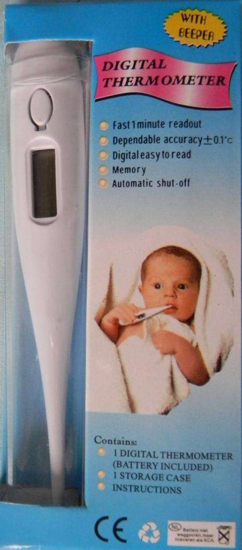 Digital baby thermometer