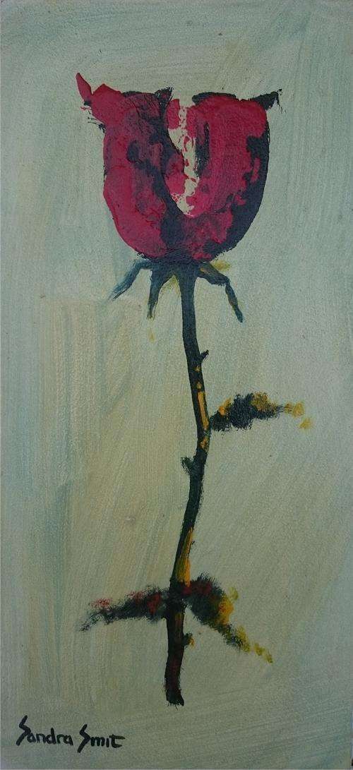 Oil by artist, Sandra Smit - 155mm x 330mm