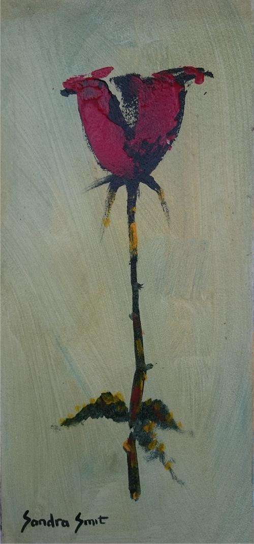 Oil by artist, Sandra Smit - 155mm x 330mm