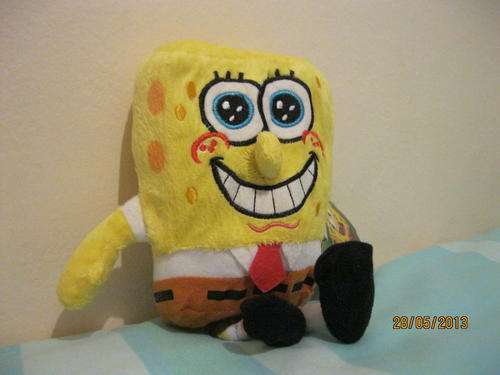 Spongebob fluffy toy - cuddly TV character to enjoy