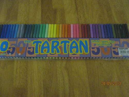Felt tipped pens: 50 colours to choose from