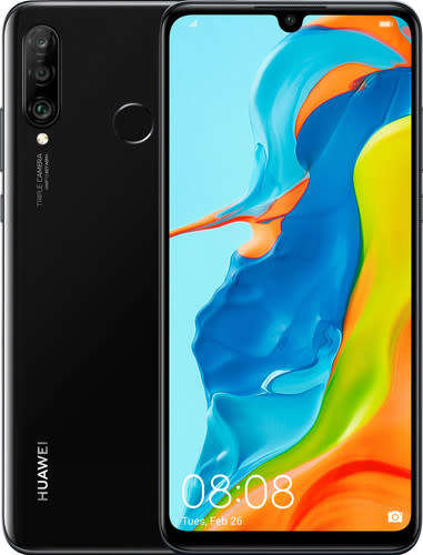 Huawei P30 LITE 128GB DUAL SIM - BLACK - LIKE NEW - 3 Months Warranty!!