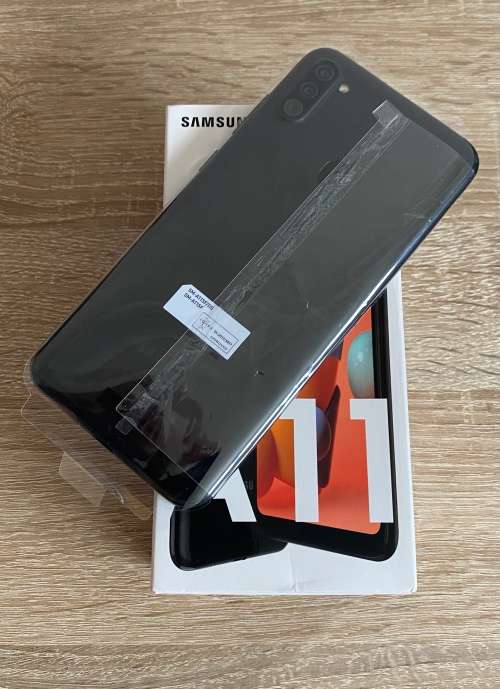 SAMSUNG GALAXY A11 32GB DUAL SIM - BLACK - BRAND NEW - 12 MONTHS WARRANTY