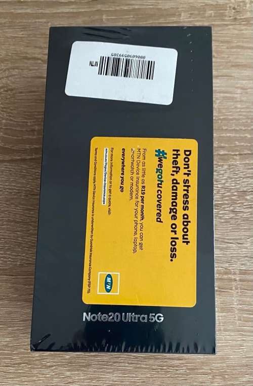 SAMSUNG GALAXY NOTE 20 ULTRA 5G 256GB DUAL SIM - BLACK - SEALED - 24 MONTH WARRANTY