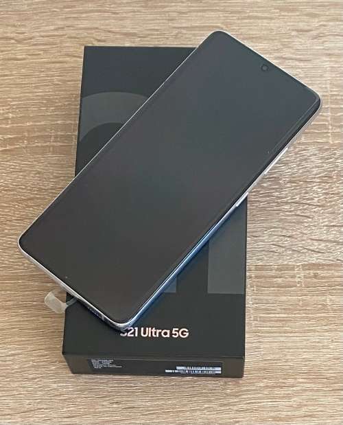 SAMSUNG GALAXY S21 ULTRA 5G 256GB DUAL SIM - SILVER - BRAND NEW - 24 MONTHS WARRANTY