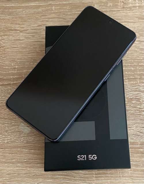 SAMSUNG GALAXY S21 5G 256GB DUAL SIM - GREY - LIKE NEW - 3 MONTHS WARRANTY