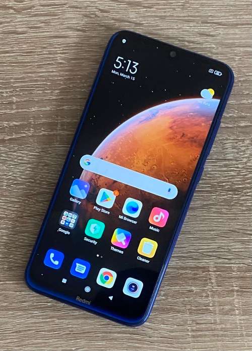 REDMI NOTE 8 64GB DUAL SIM - BLUE - EXCELLENT CONDITION - 3 MONTHS WARRANTY